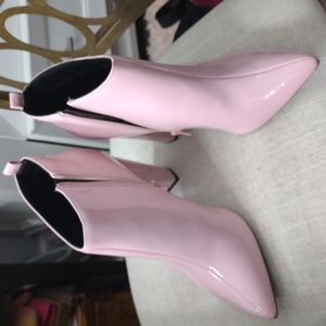 Patent Leather NWOT Ankle Boots